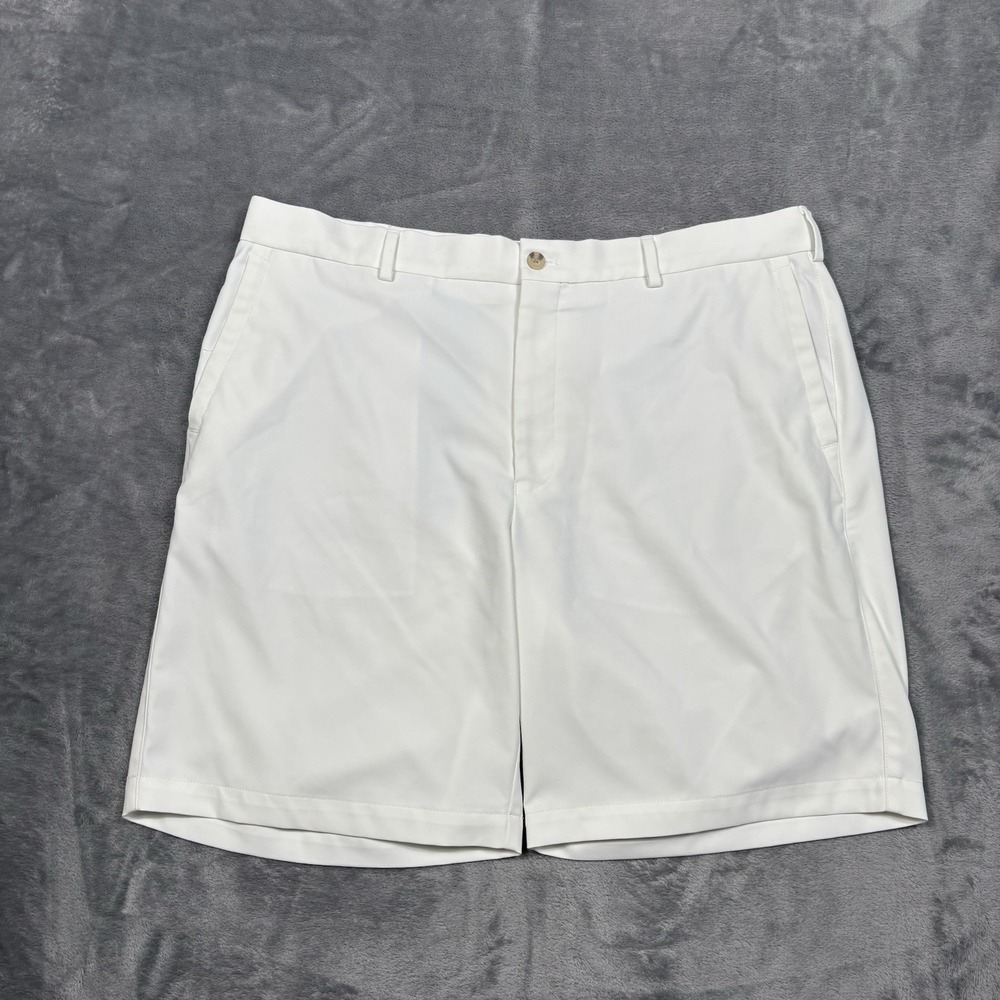 Peter Millar Shorts Men's 38 Salem Performance Crown Sport 9" Golf White
